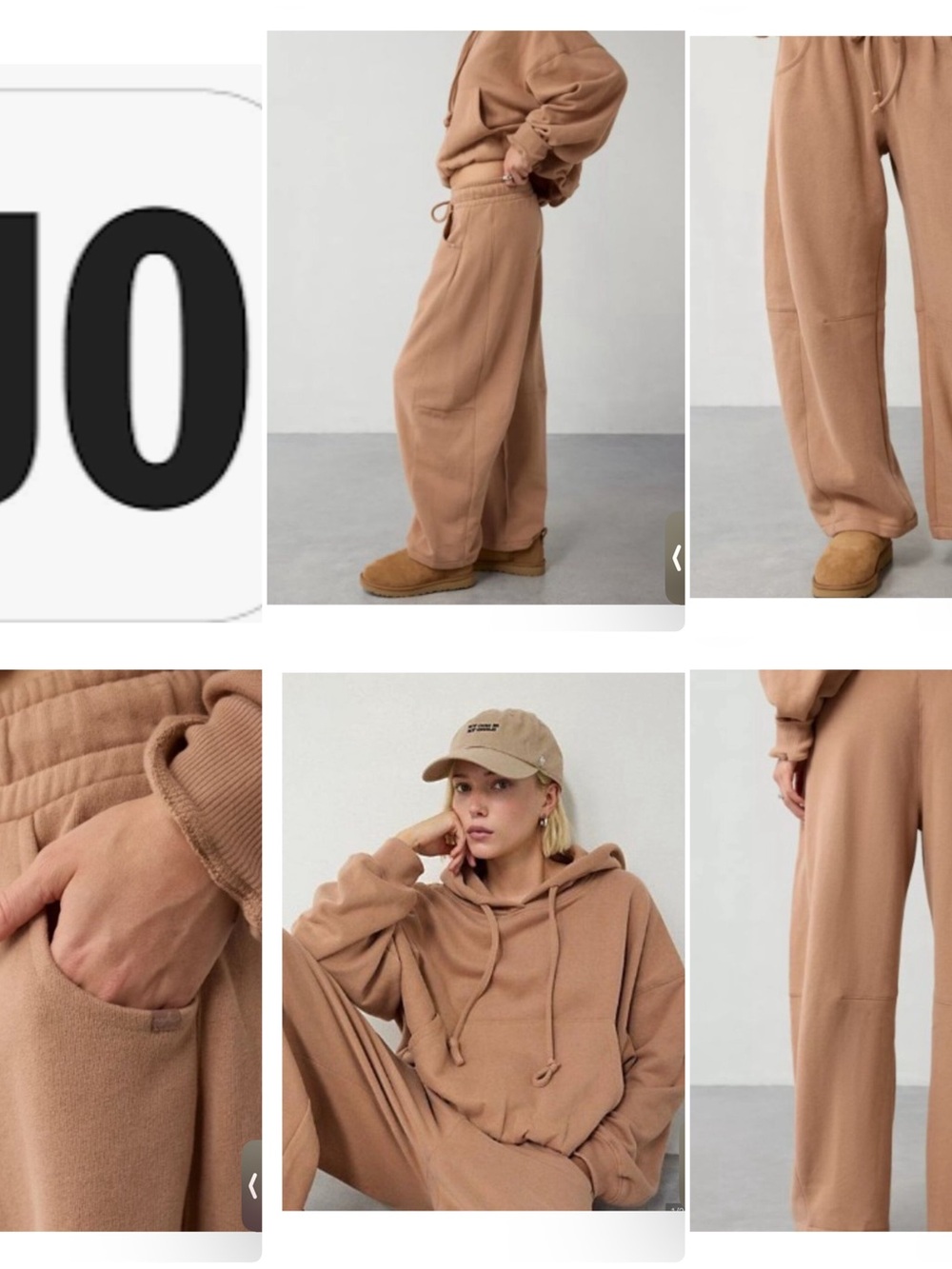Urban Outfitters | Out From Under Barrel Sweatpants in Camel